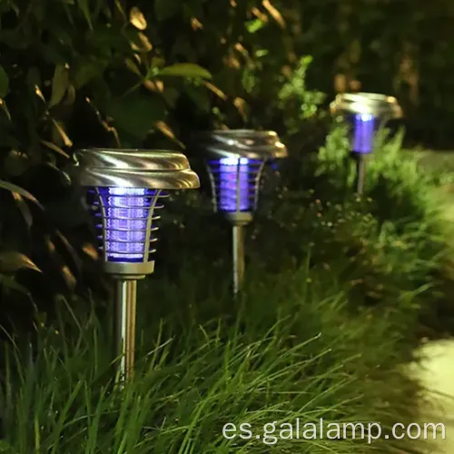 Potente lámpara de mosquito solar con tecnología LED avanzada